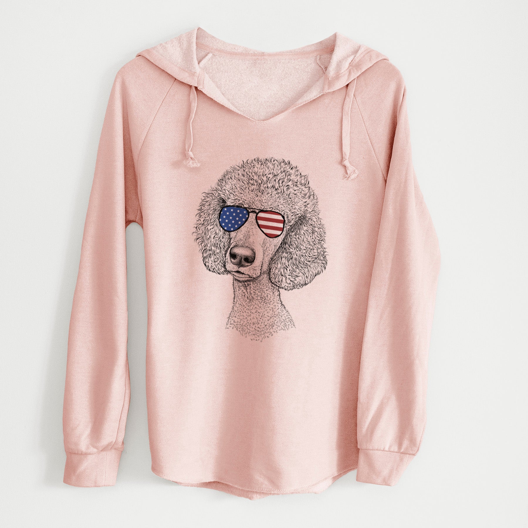 USA Yuki the Poodle - Cali Wave Hooded Sweatshirt