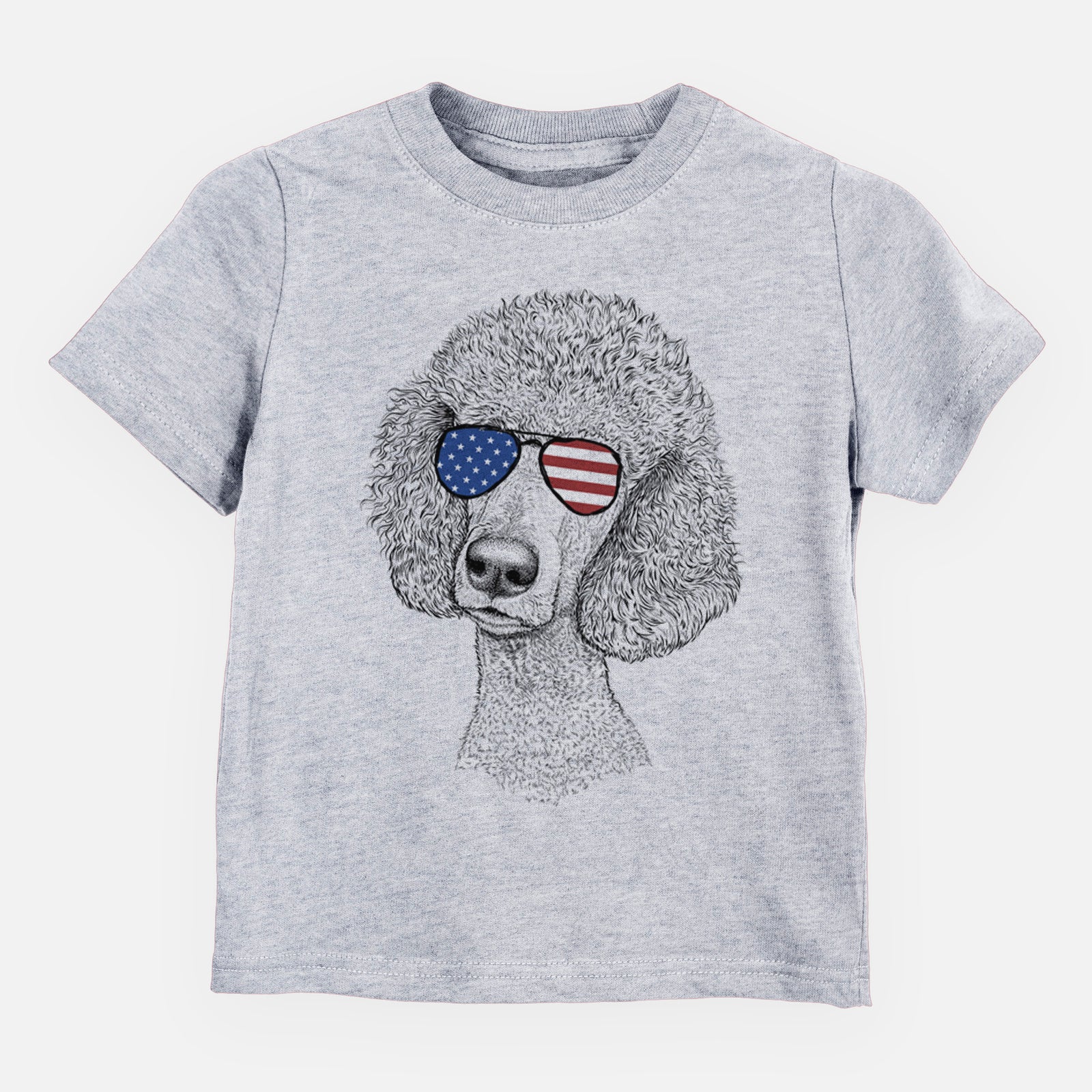 USA Yuki the Poodle - Kids/Youth/Toddler Shirt