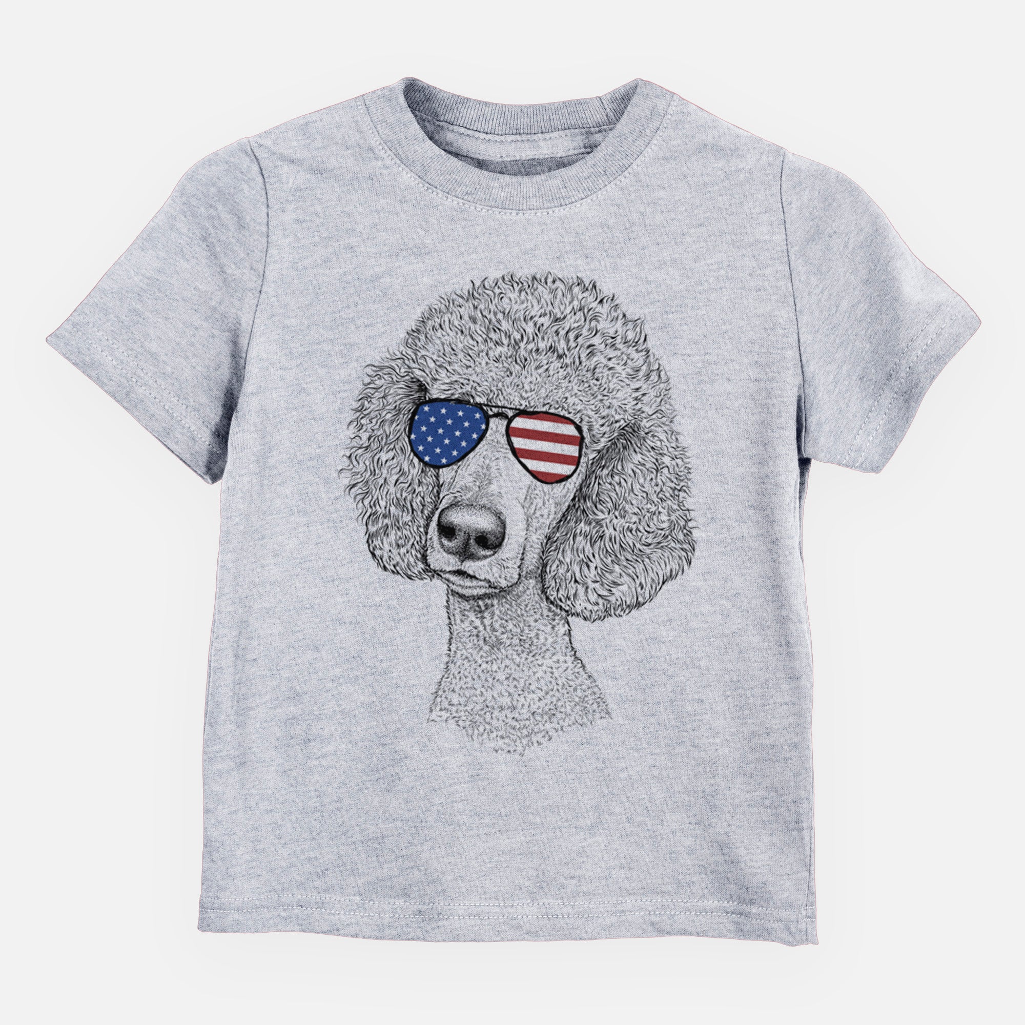 USA Yuki the Poodle - Kids/Youth/Toddler Shirt