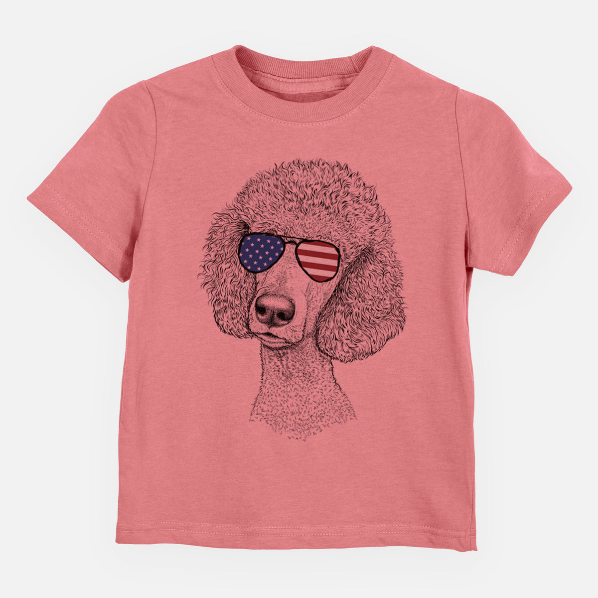 USA Yuki the Poodle - Kids/Youth/Toddler Shirt