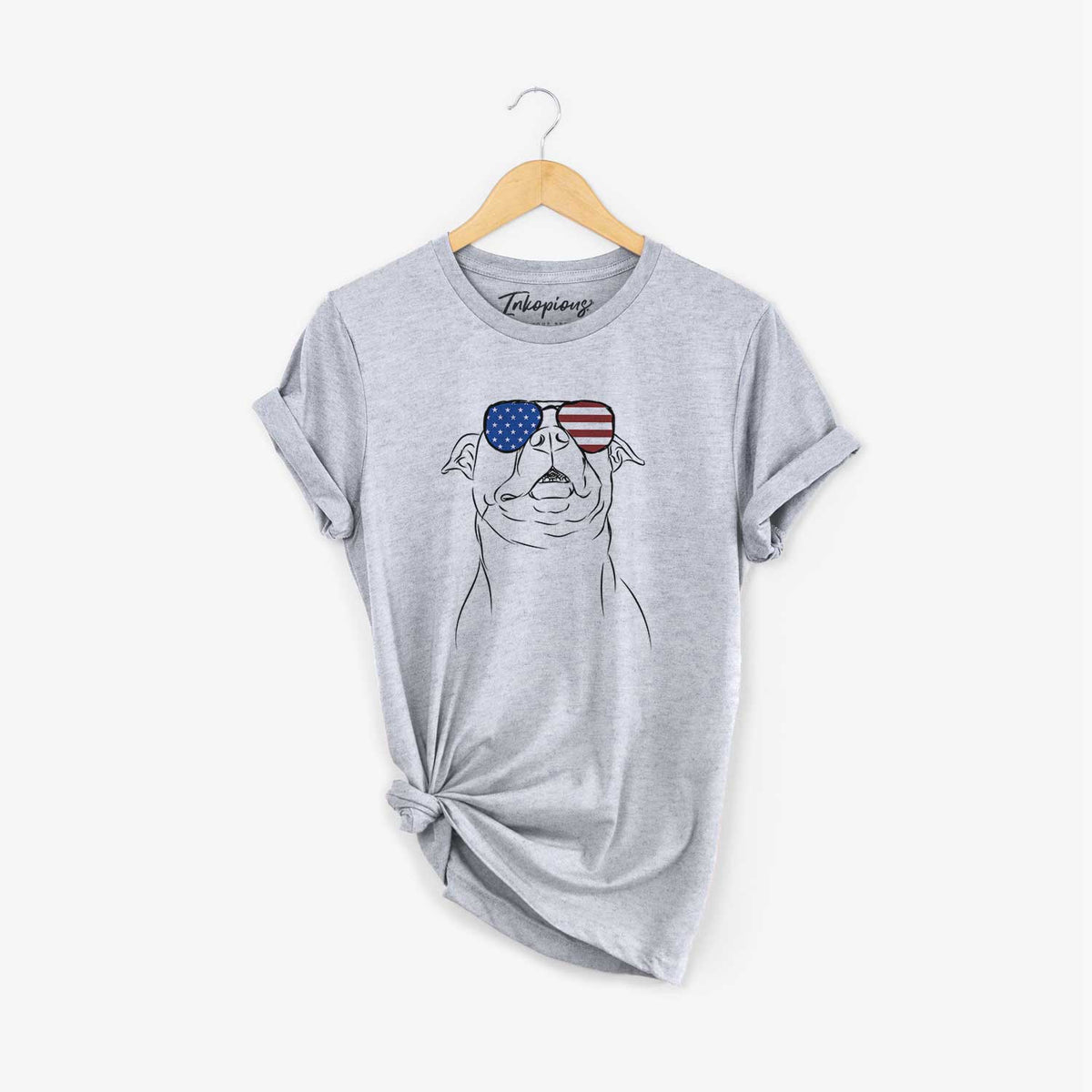 USA Zada the Pitbull - Unisex Crewneck