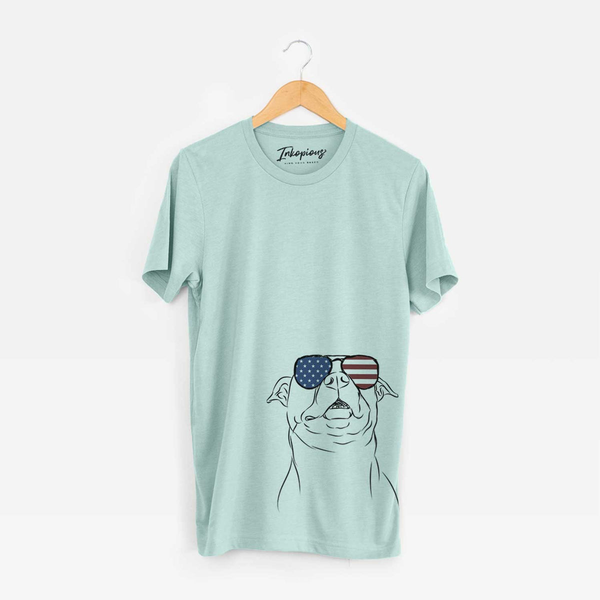 USA Zada the Pitbull - Unisex Crewneck