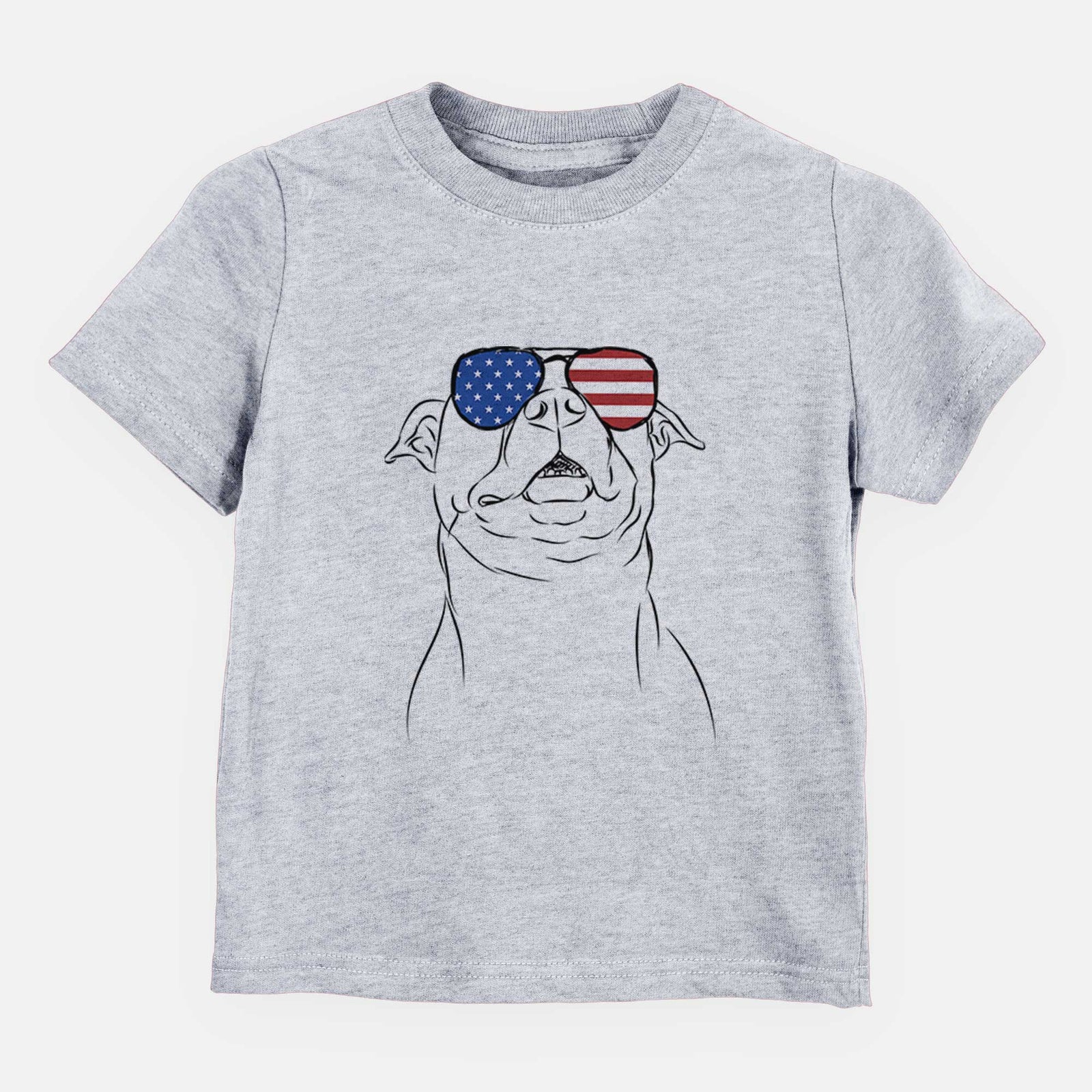 USA Zada the Pitbull - Kids/Youth/Toddler Shirt