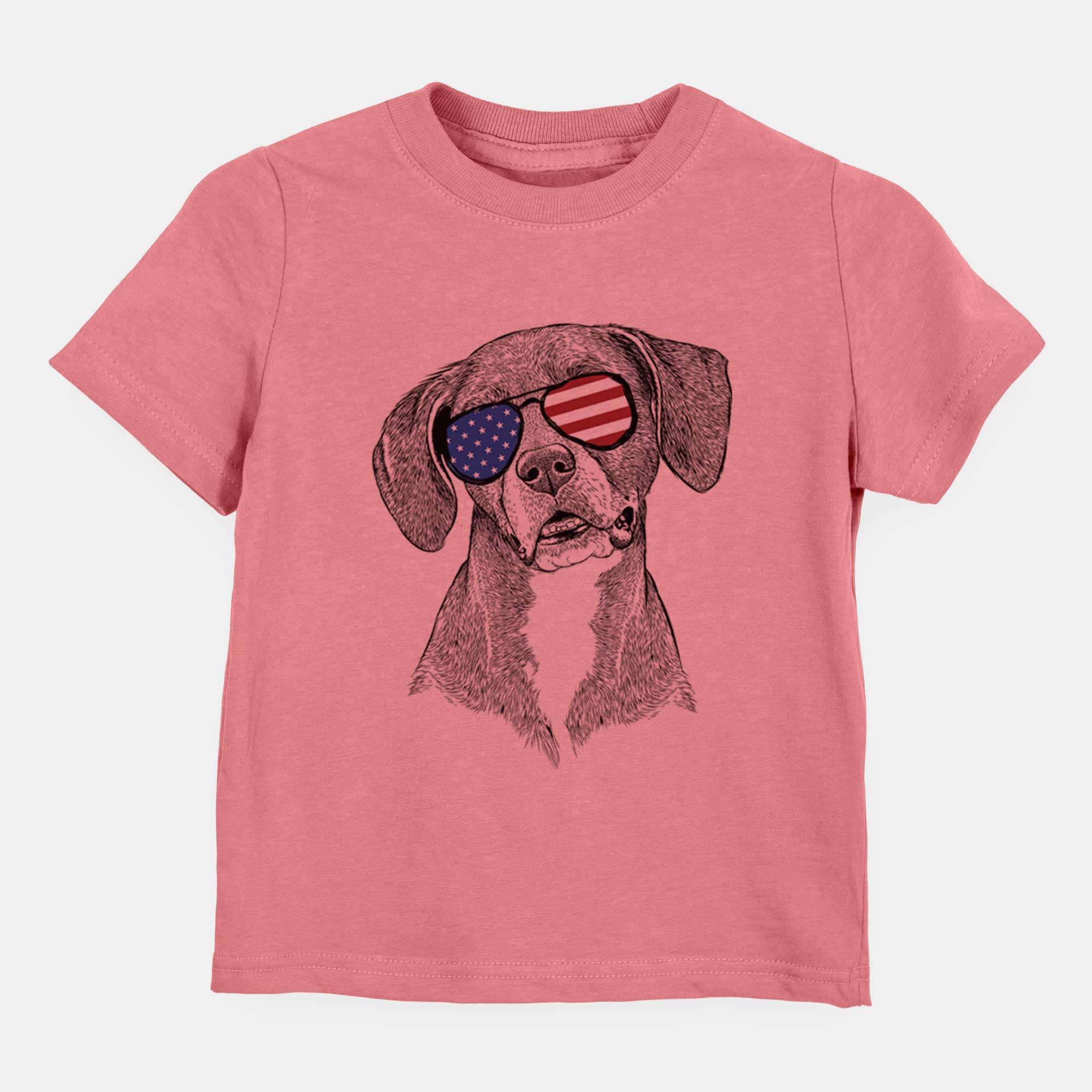 USA Zeena the Plott Hound Mix - Kids/Youth/Toddler Shirt
