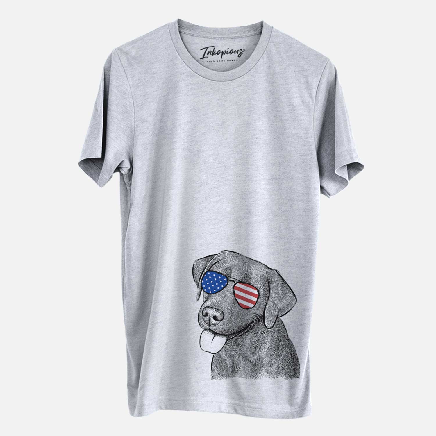 USA Zeppelin the Black Labrador - Unisex Crewneck