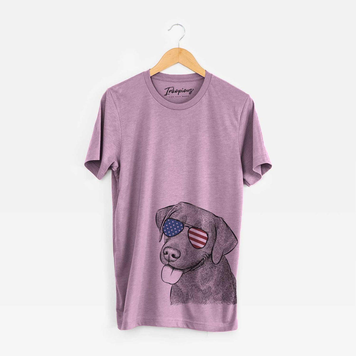 USA Zeppelin the Black Labrador - Unisex Crewneck