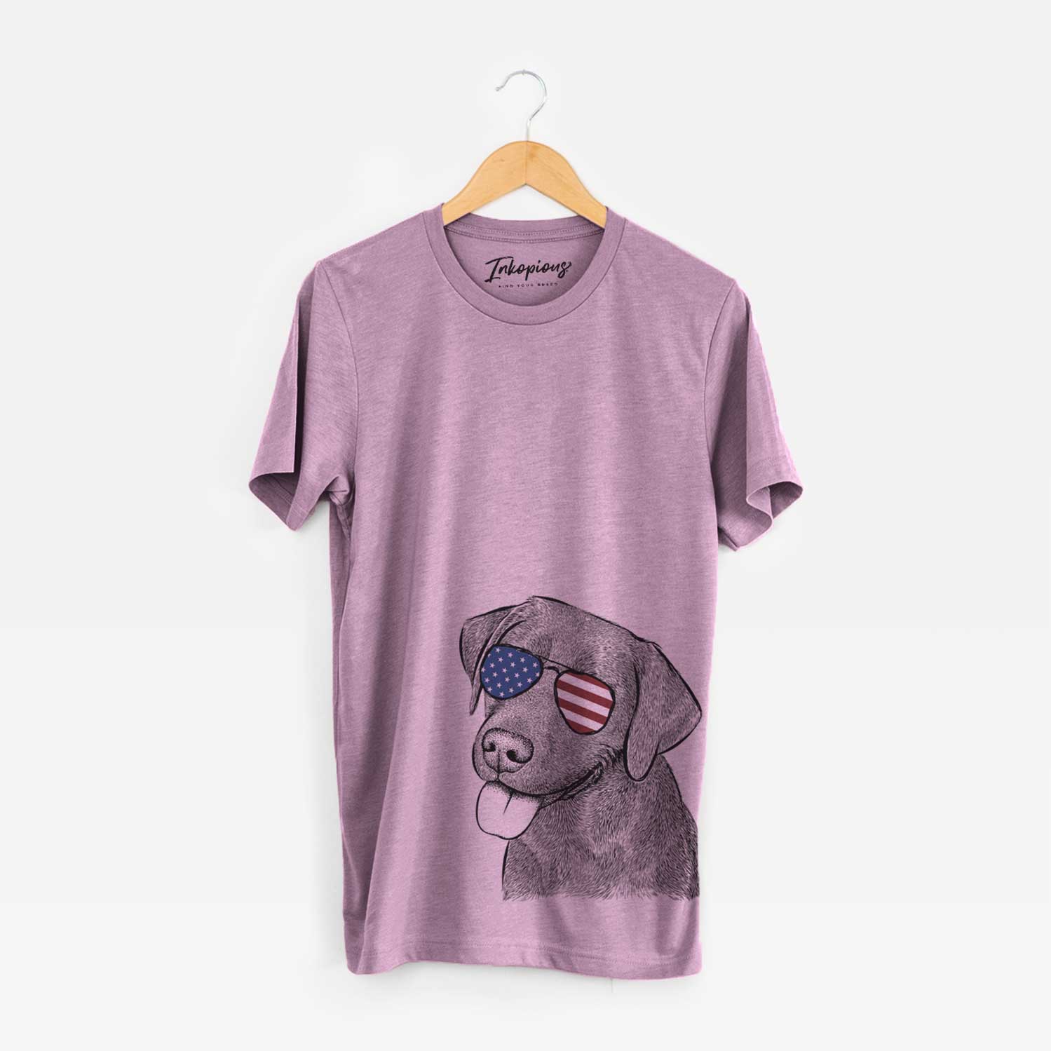 USA Zeppelin the Black Labrador - Unisex Crewneck