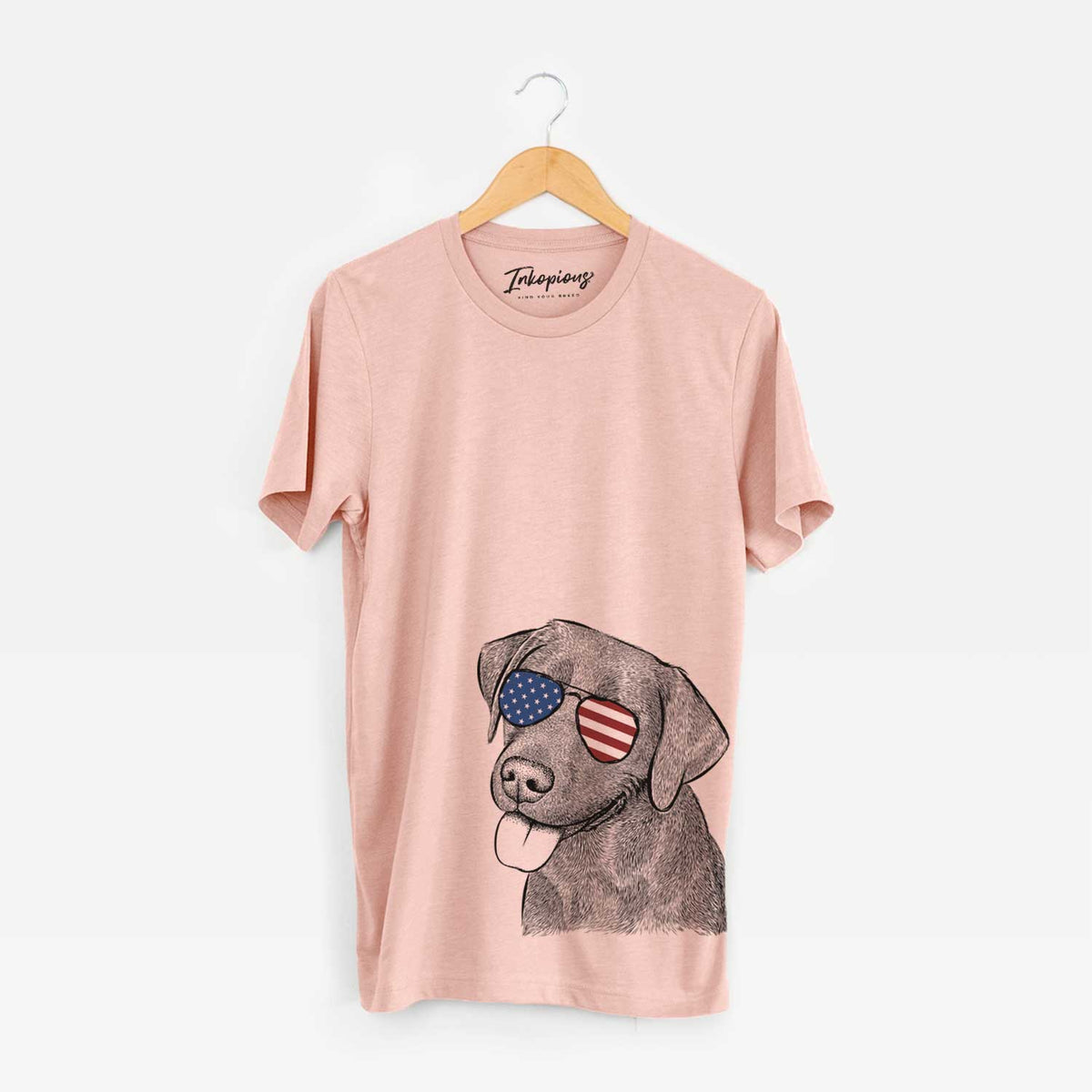 USA Zeppelin the Black Labrador - Unisex Crewneck