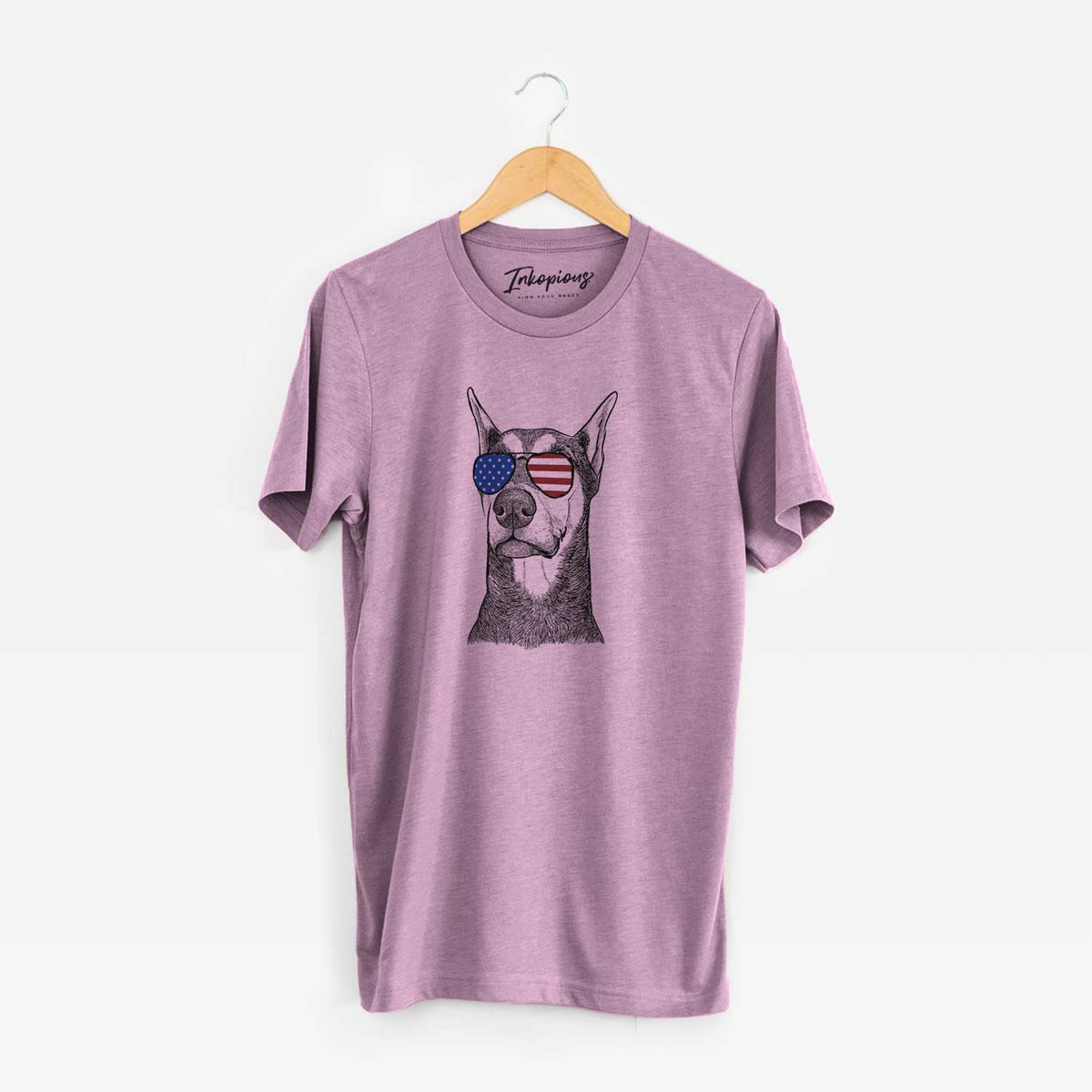 USA Zeus the Doberman Pinscher - Unisex Crewneck