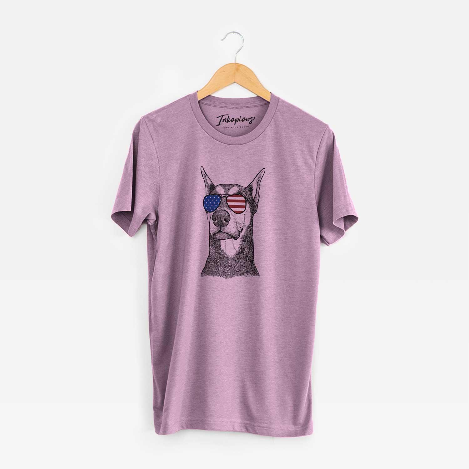 USA Zeus the Doberman Pinscher - Unisex Crewneck