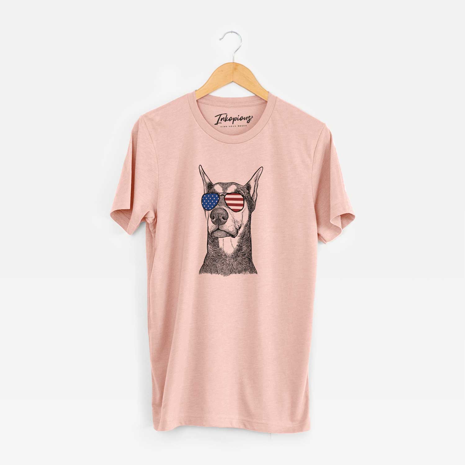 USA Zeus the Doberman Pinscher - Unisex Crewneck