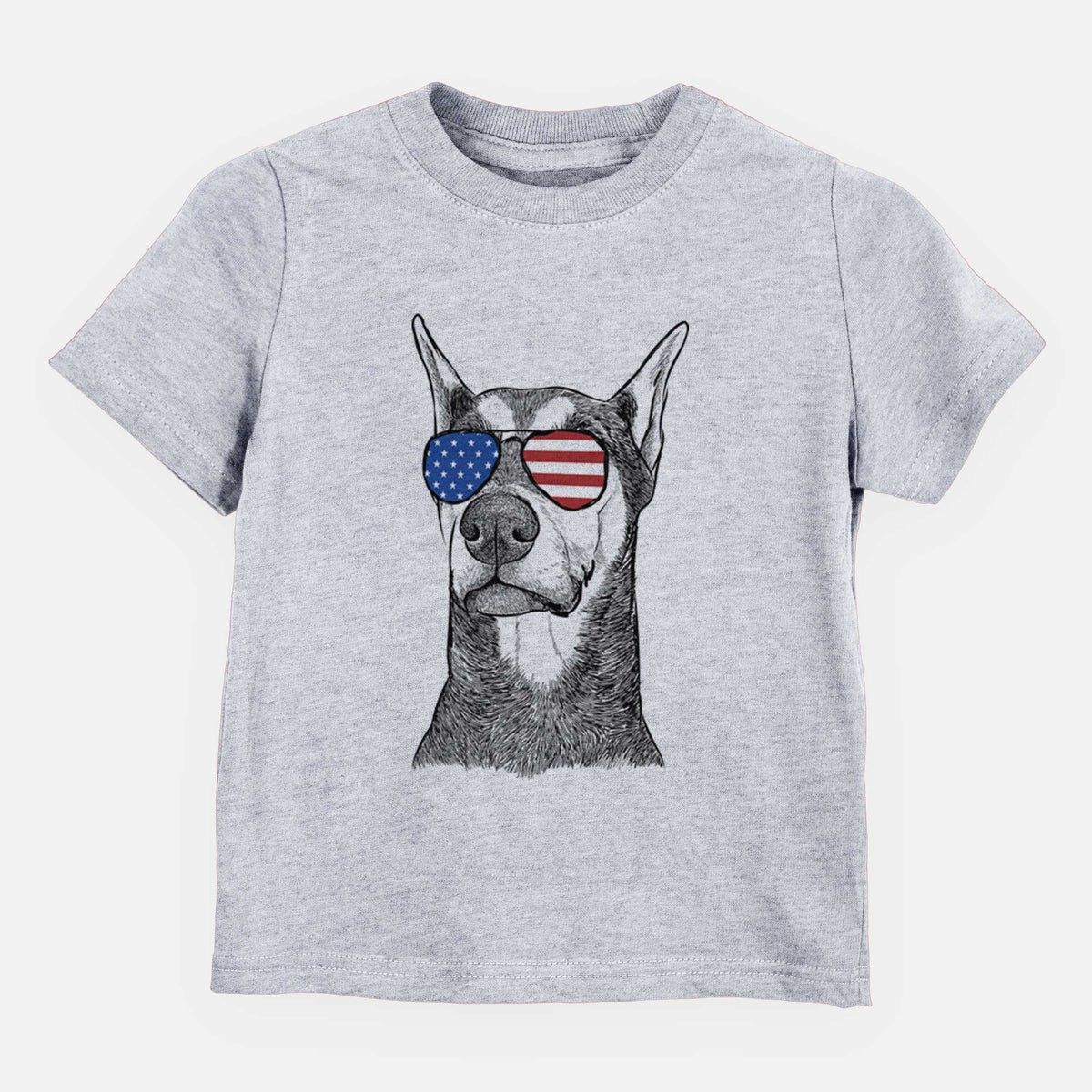 USA Zeus the Doberman Pinscher - Kids/Youth/Toddler Shirt