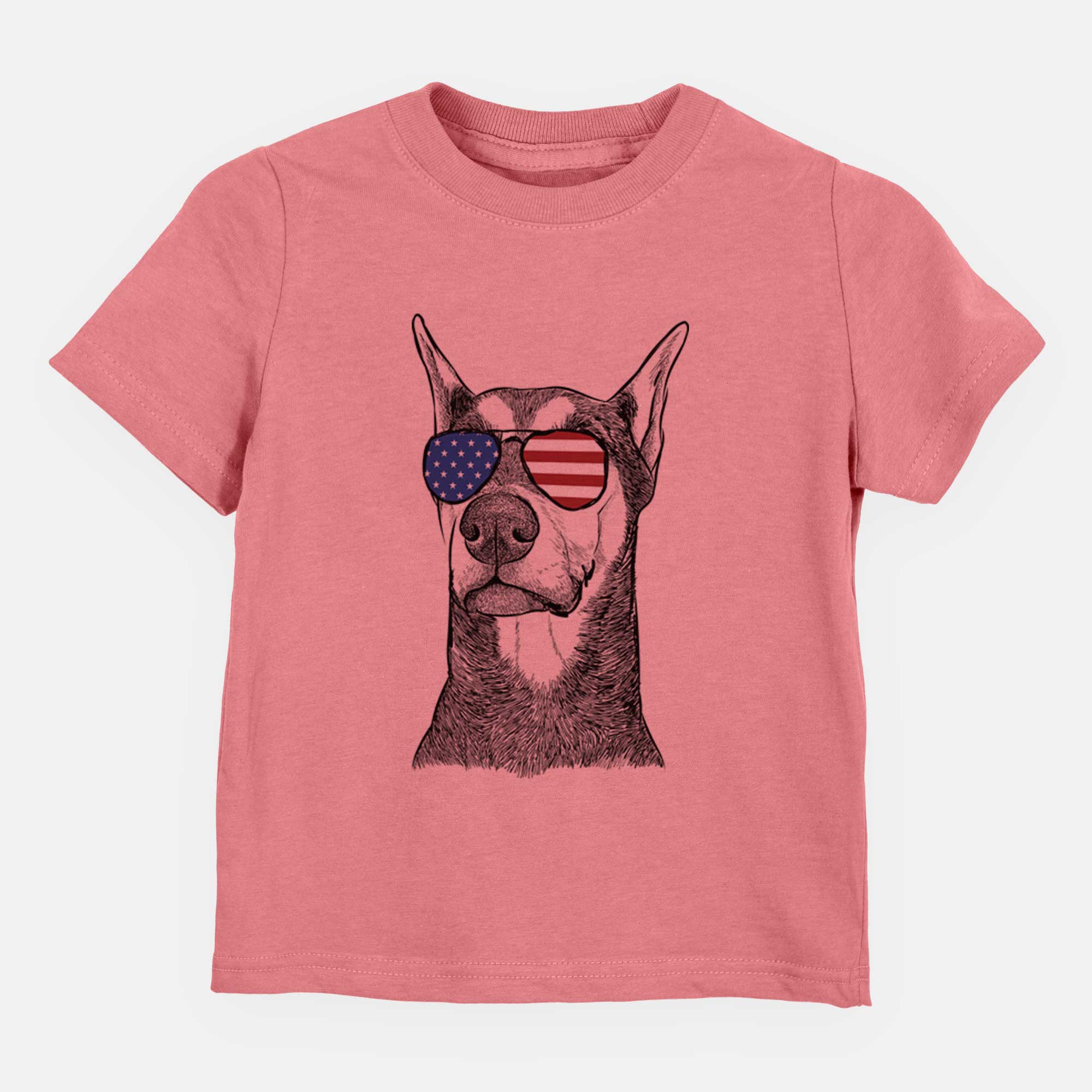 USA Zeus the Doberman Pinscher - Kids/Youth/Toddler Shirt