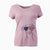 USA Ziggie the Italian Greyhound - Women's Perfect V-neck Shirt