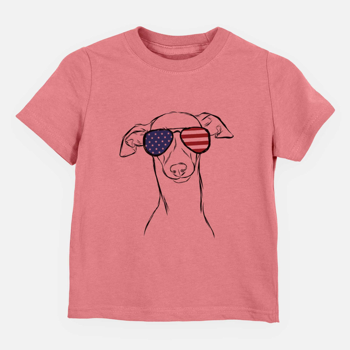 USA Ziggie the Italian Greyhound - Kids/Youth/Toddler Shirt