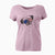 USA Zoey the Pug - Women's Perfect V-neck Shirt