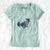 USA Zoey the Pug - Women's Perfect V-neck Shirt