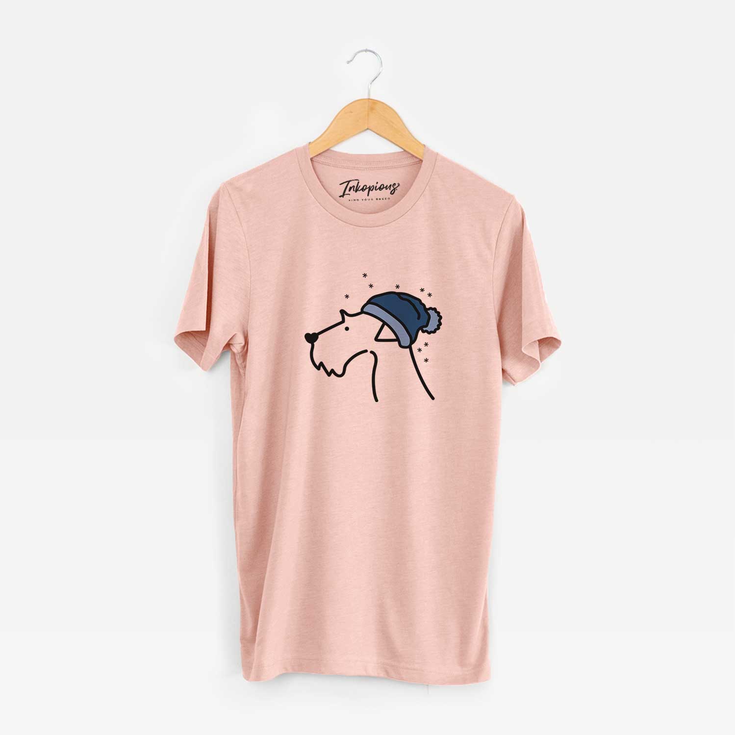 Frosty Airedale Terrier - Unisex Crewneck