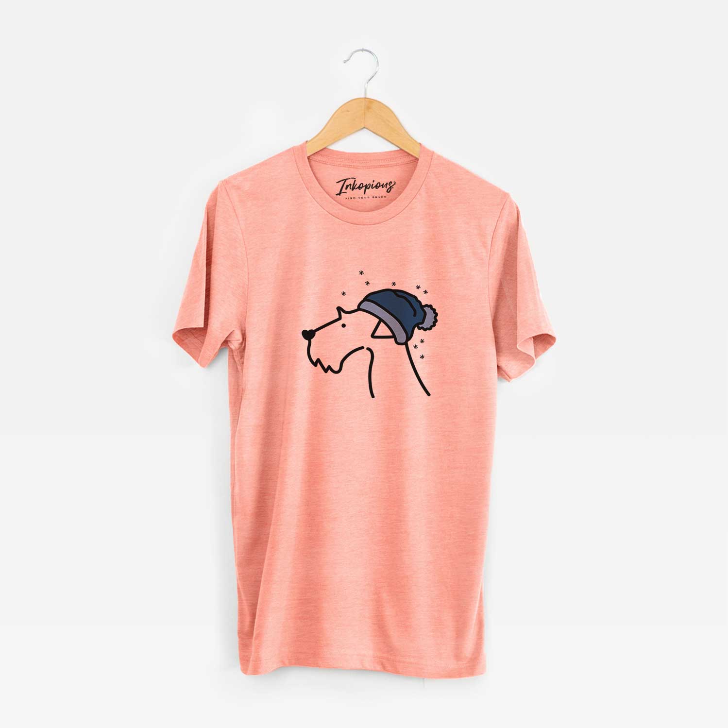 Frosty Airedale Terrier - Unisex Crewneck