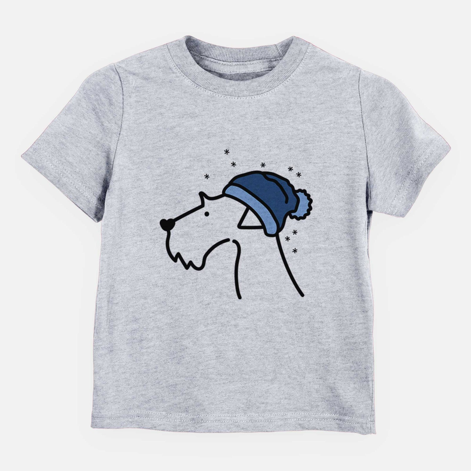 Frosty Airedale Terrier - Kids/Youth/Toddler Shirt