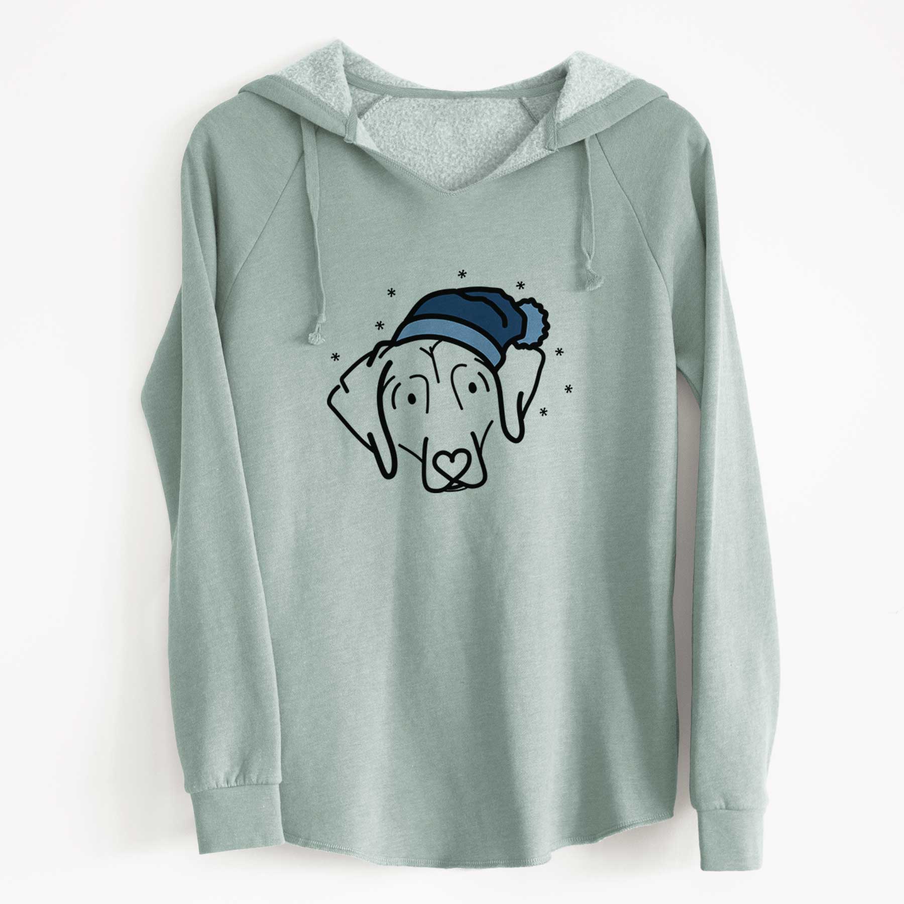 Frosty Beagle - Aly - Cali Wave Hooded Sweatshirt