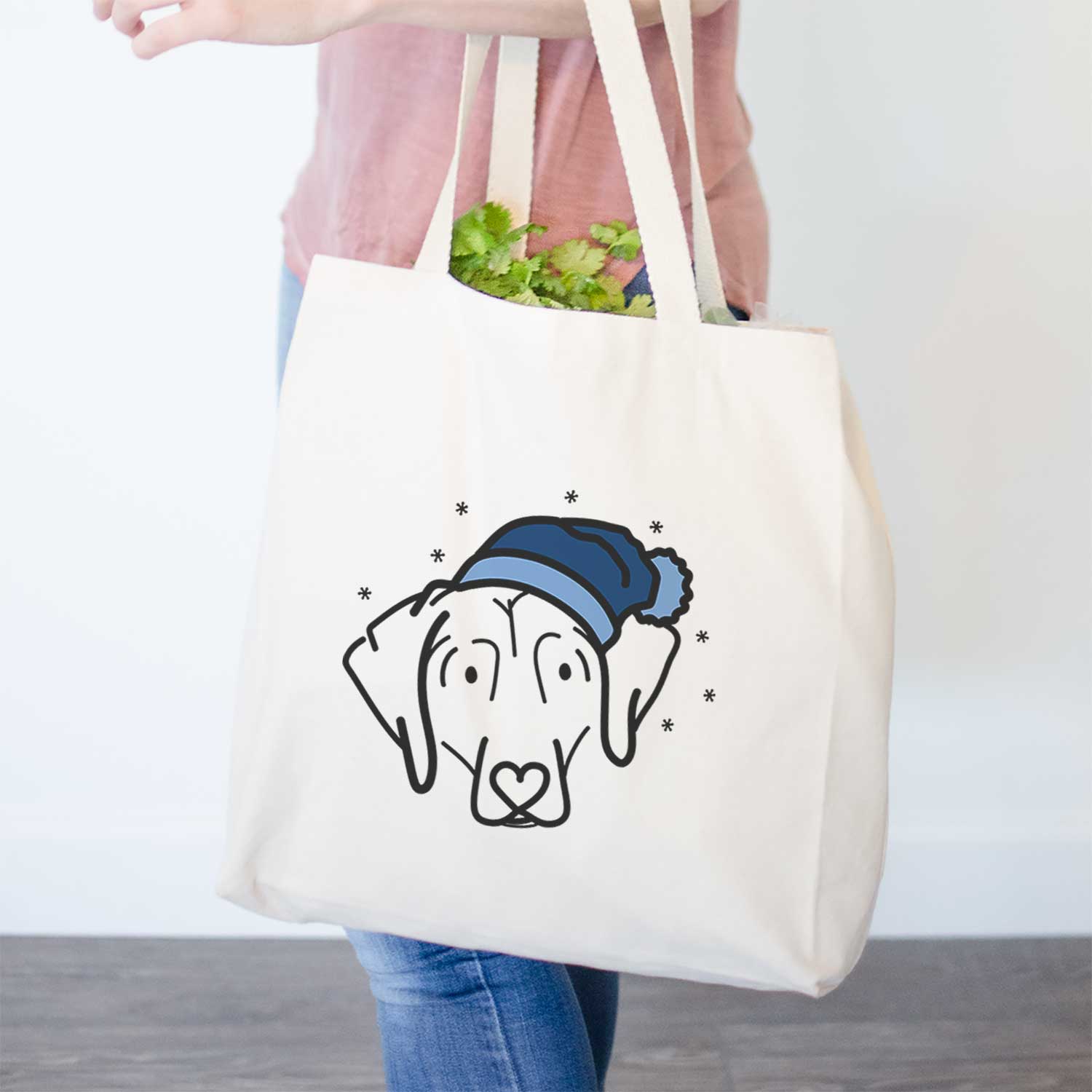 Frosty Beagle - Aly - Tote Bag