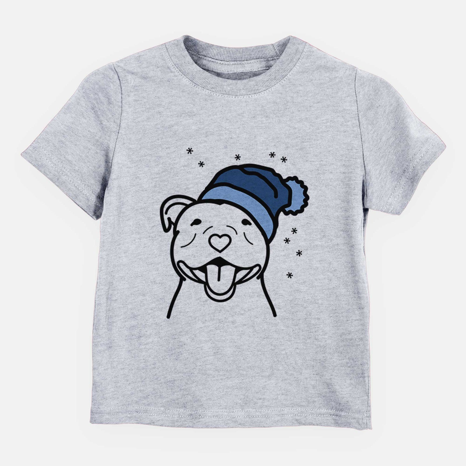 Frosty Happy American Staffordshire Terrier - Kids/Youth/Toddler Shirt