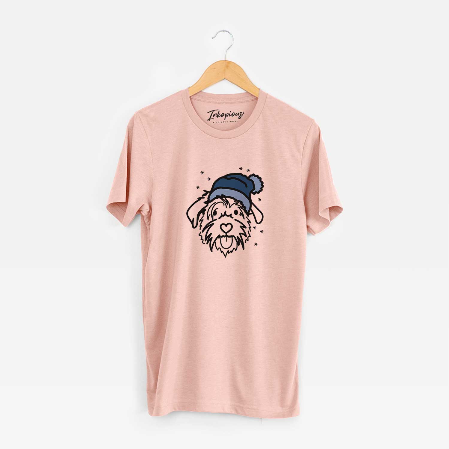 Frosty Scottish Terrier Border Collie Mix - Amal - Unisex Crewneck