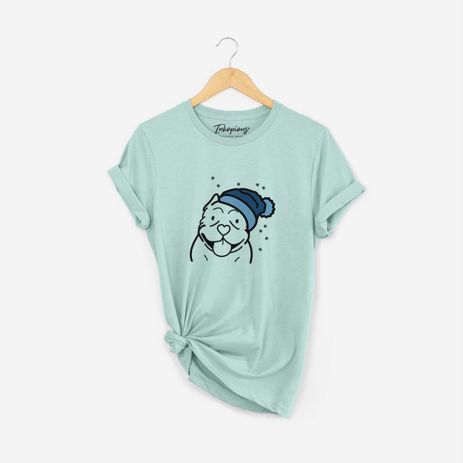 Frosty American Bully - Unisex Crewneck