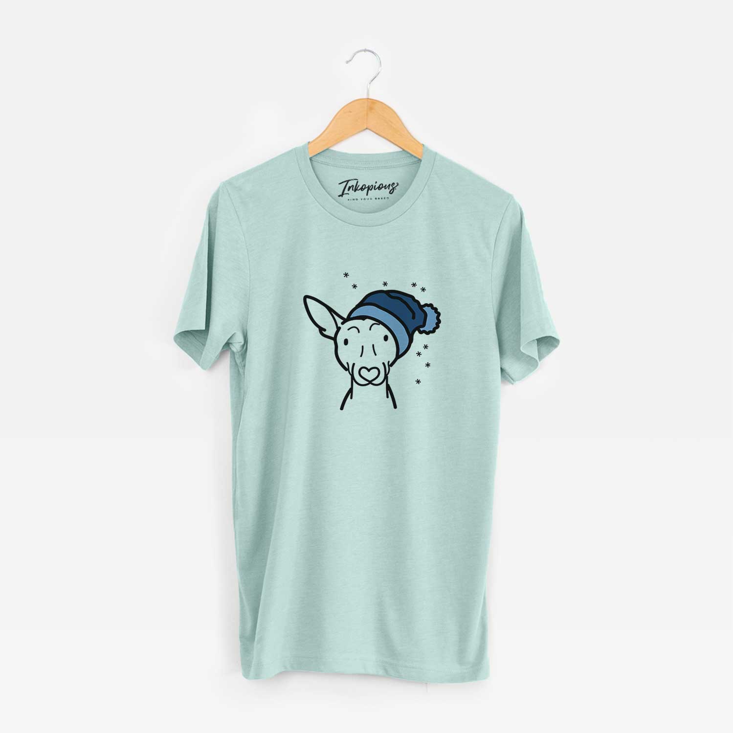 Frosty American Hairless Terrier - Unisex Crewneck