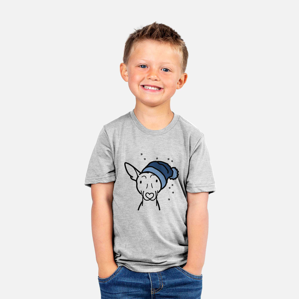 Frosty American Hairless Terrier - Kids/Youth/Toddler Shirt