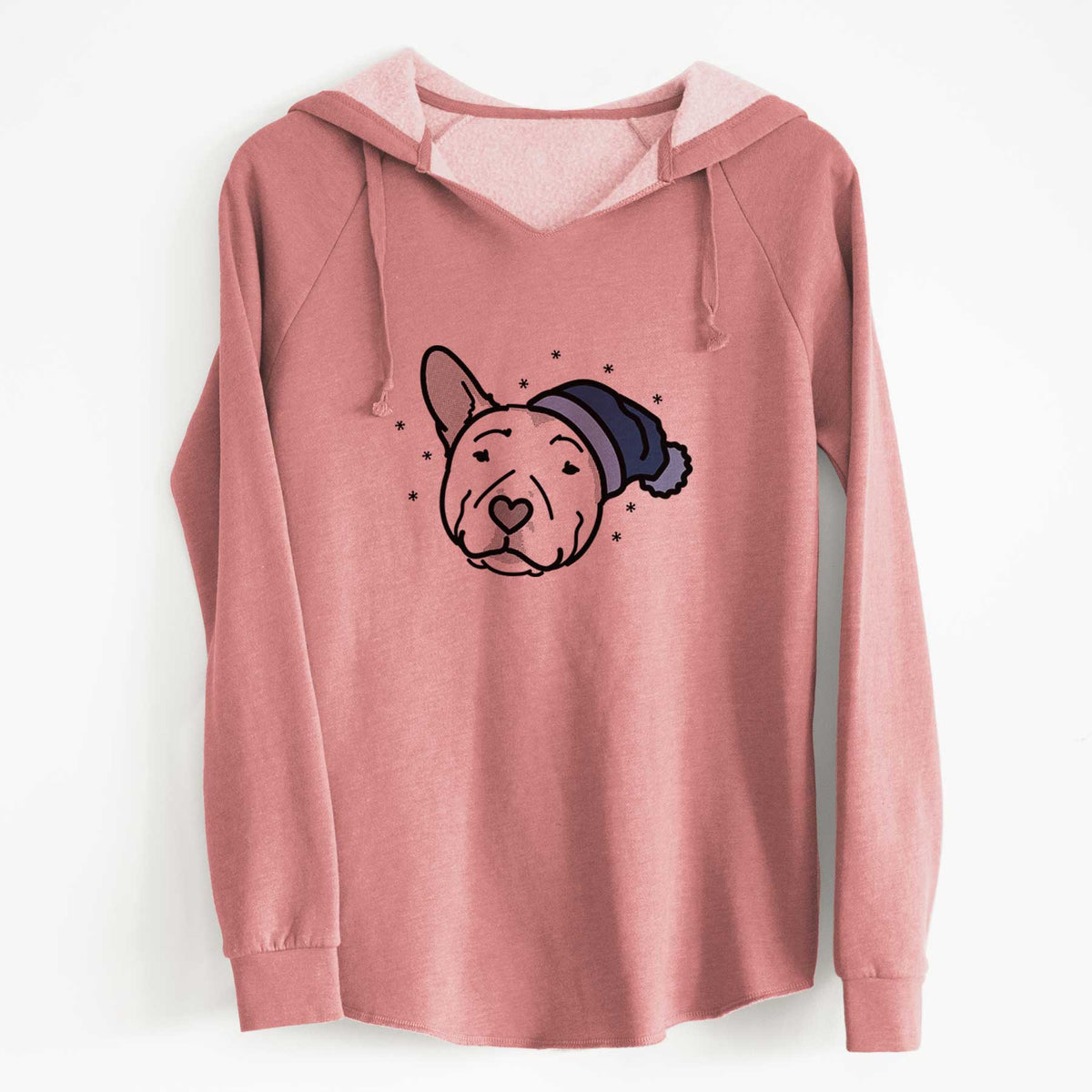 Frosty Pitbull - Archer - Cali Wave Hooded Sweatshirt