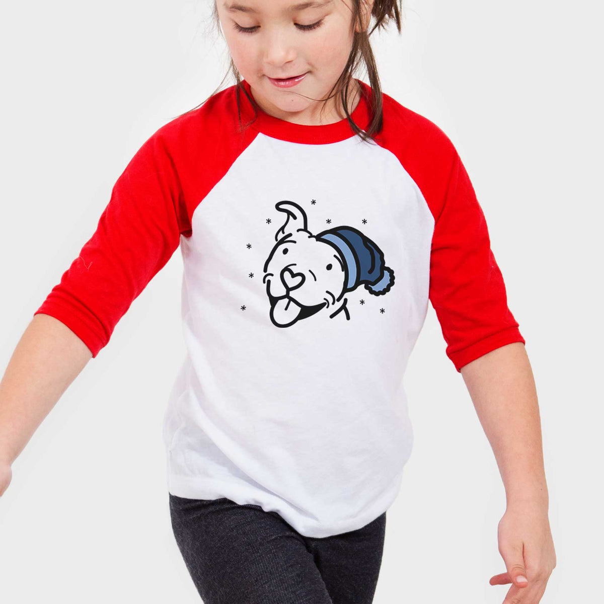 Frosty Pitbull - Arlo - Youth 3/4 Long Sleeve