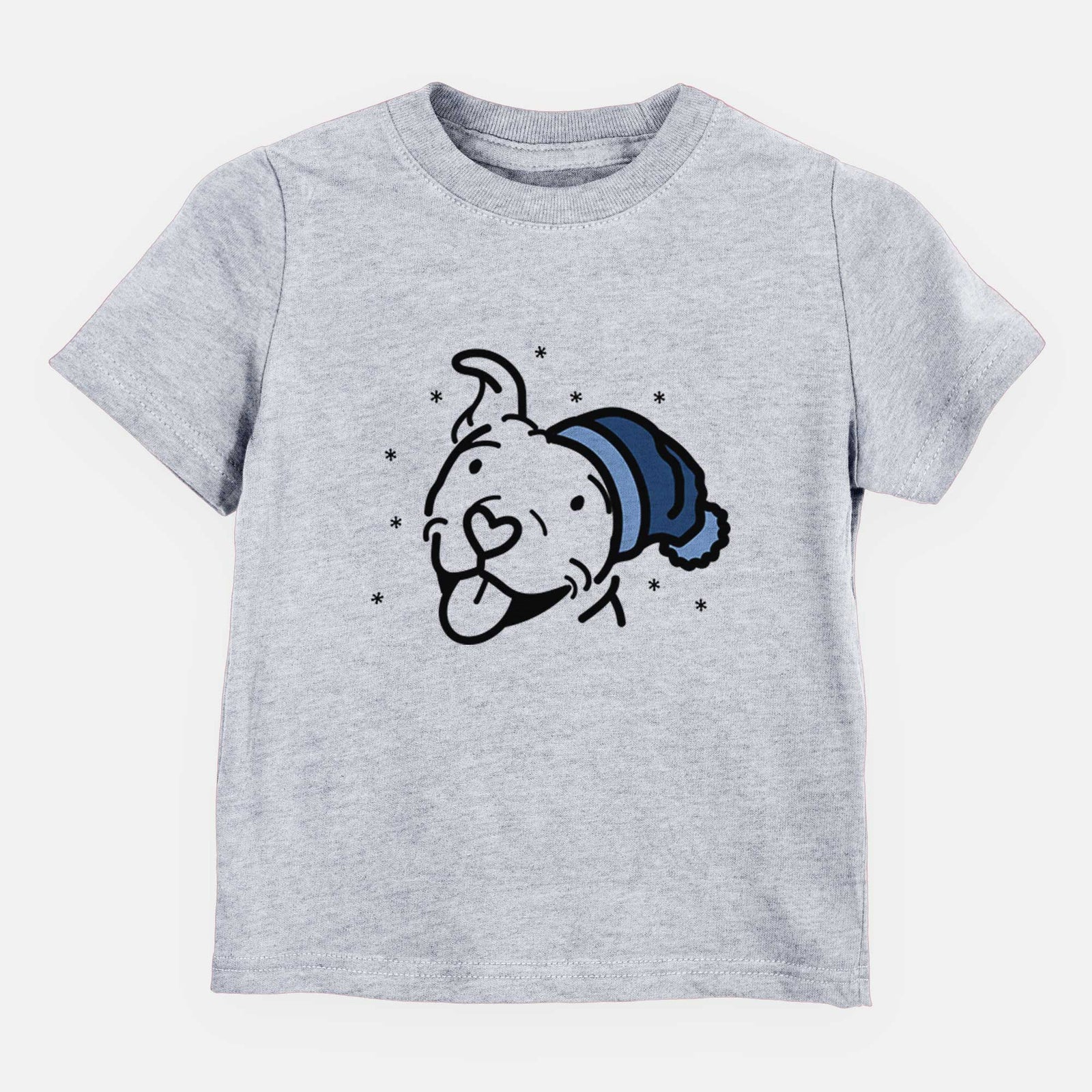 Frosty Pitbull - Arlo - Kids/Youth/Toddler Shirt