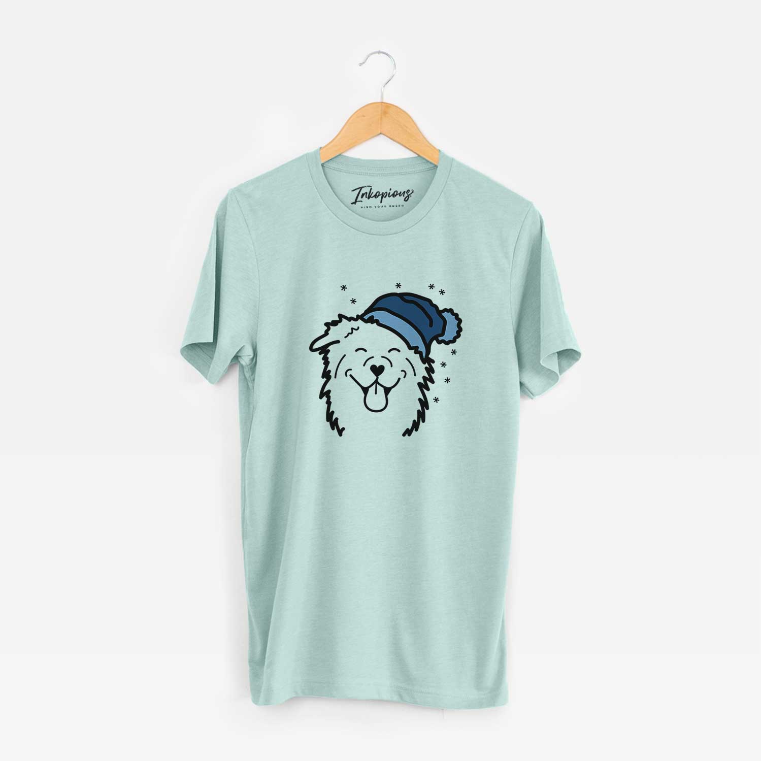 Frosty Australian Shepherd - Unisex Crewneck