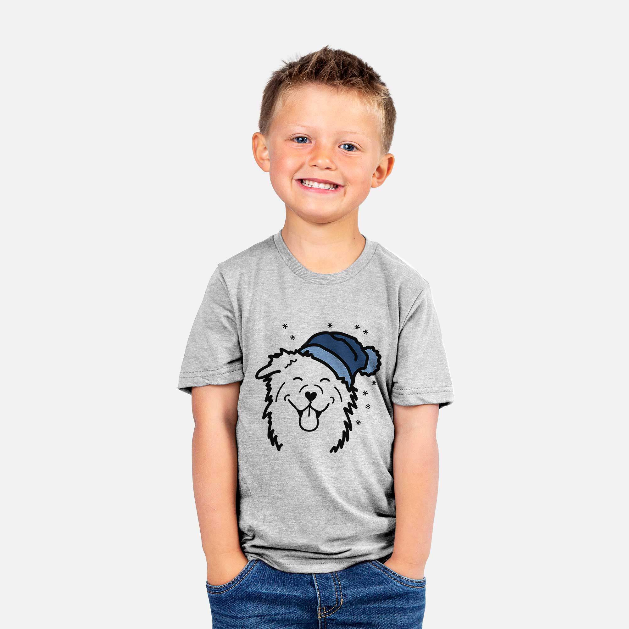 Frosty Australian Shepherd - Kids/Youth/Toddler Shirt