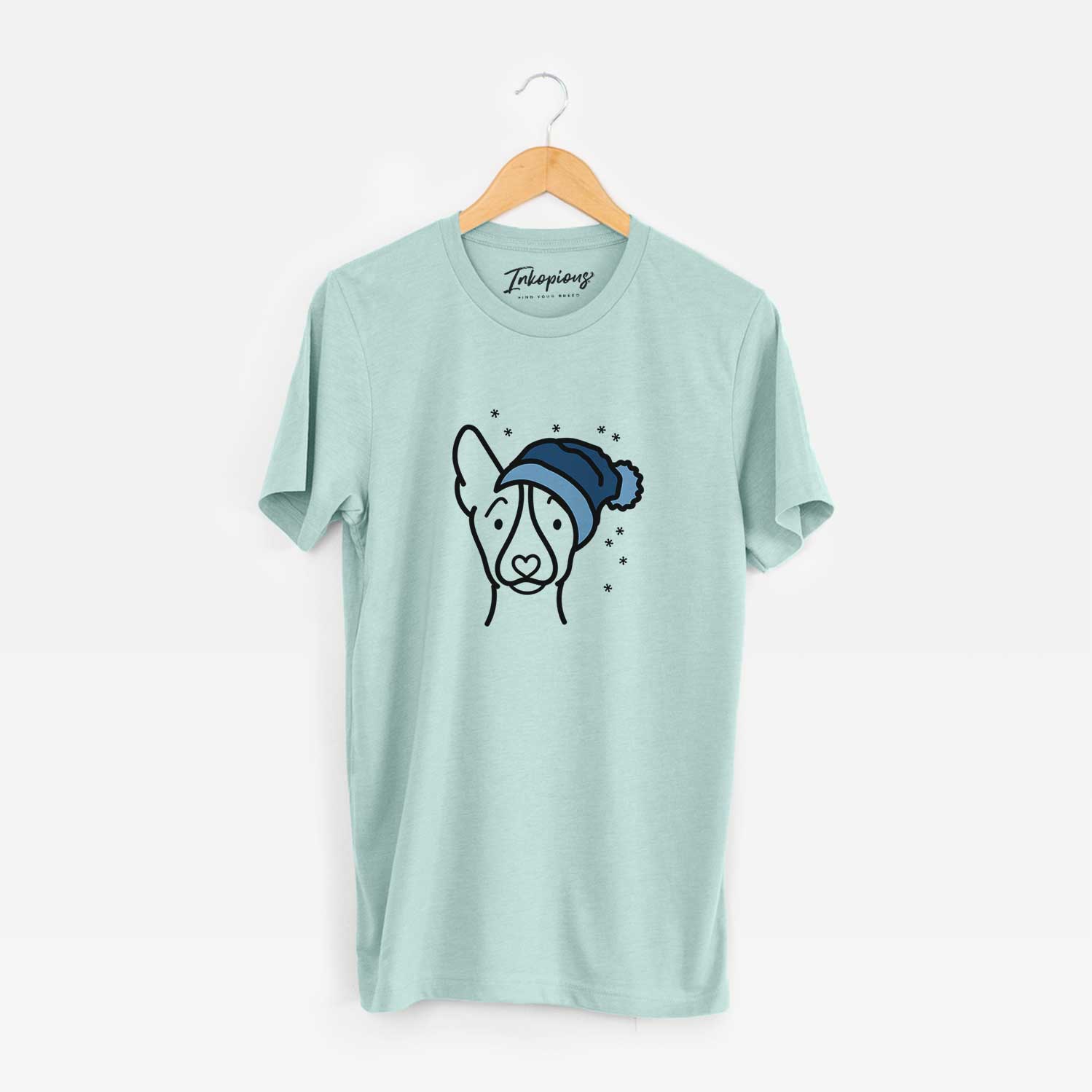 Frosty Basenji - Unisex Crewneck