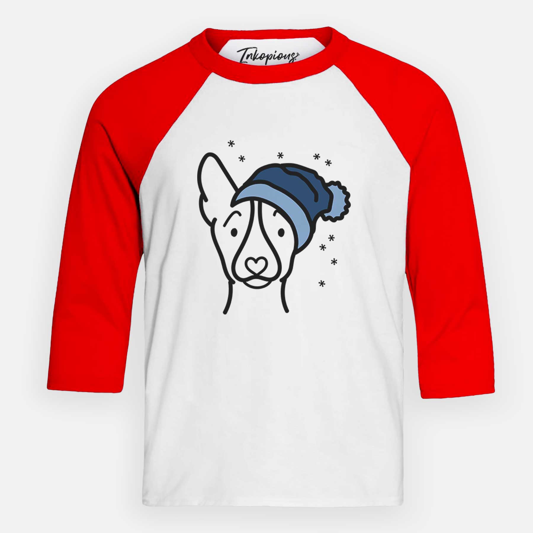 Frosty Basenji - Youth 3/4 Long Sleeve