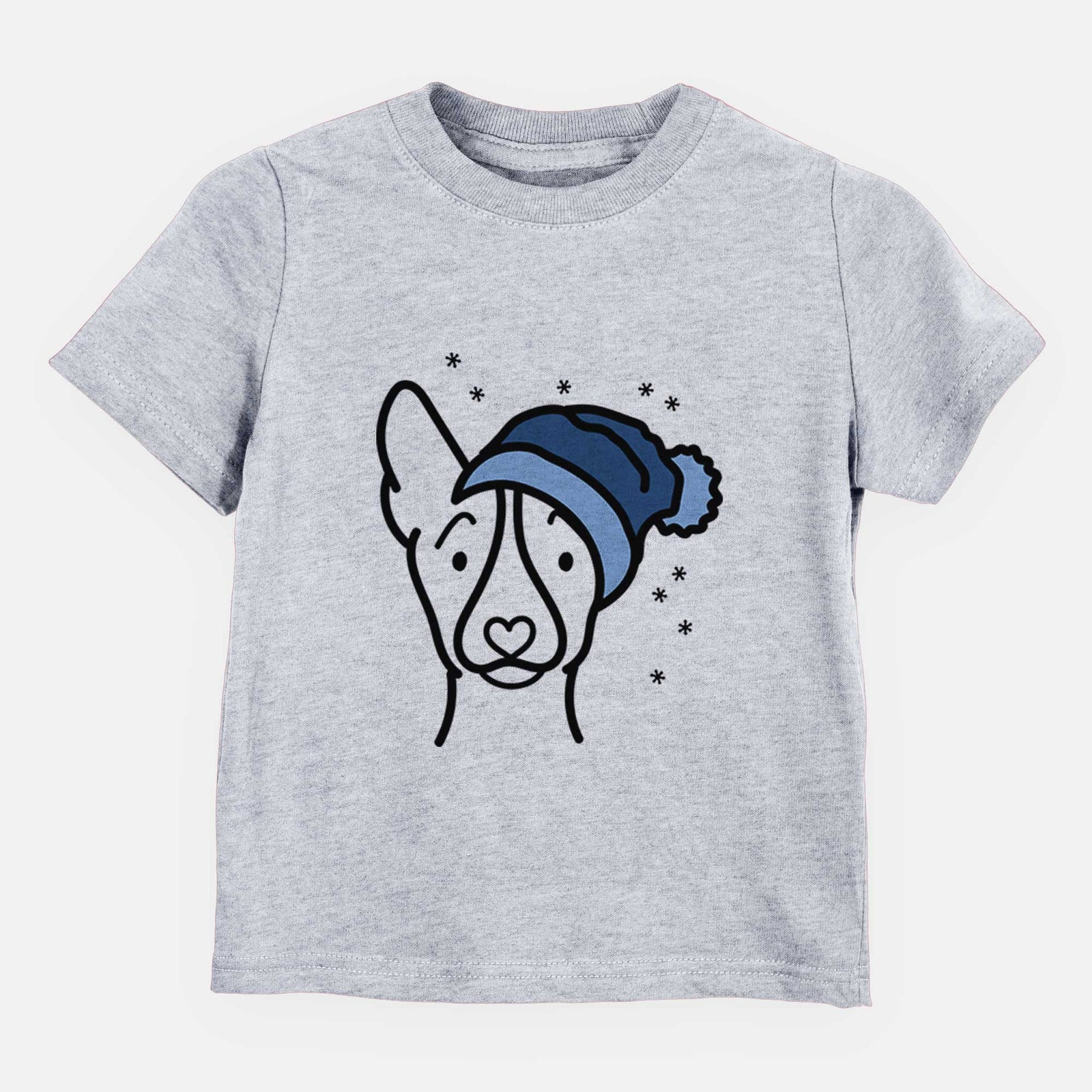 Frosty Basenji - Kids/Youth/Toddler Shirt