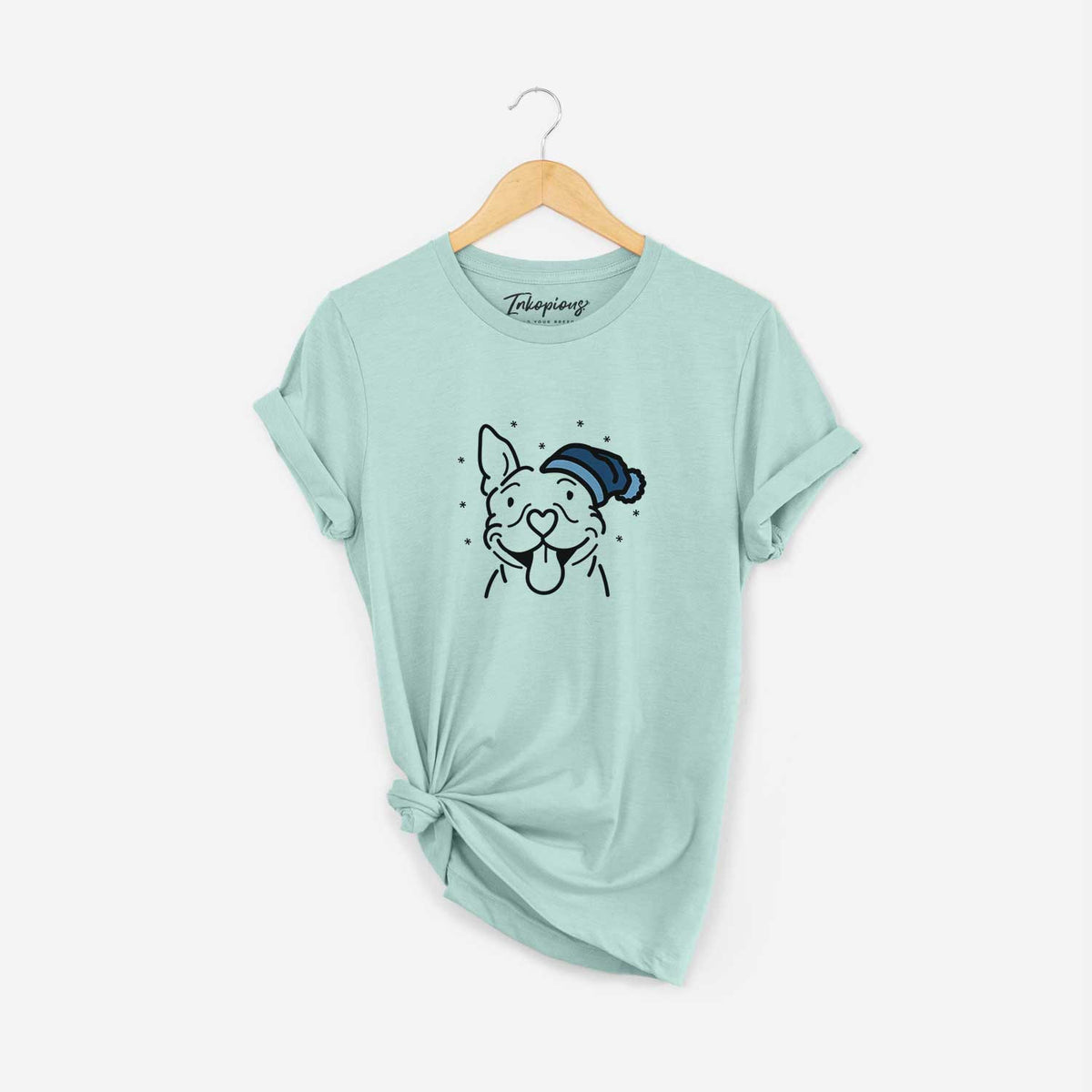 Frosty Pitbull - Basil - Unisex Crewneck