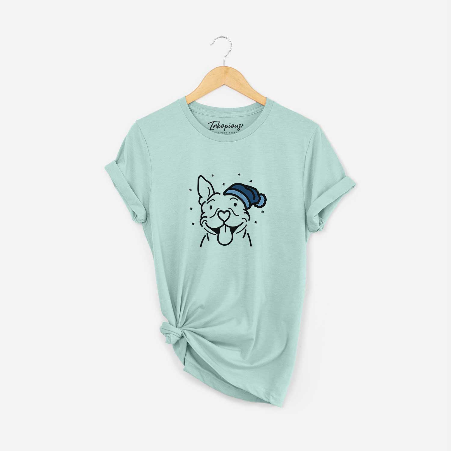 Frosty Pitbull - Basil - Unisex Crewneck