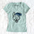 Frosty Jack Russell Terrier - Baxter - Women's V-neck Shirt