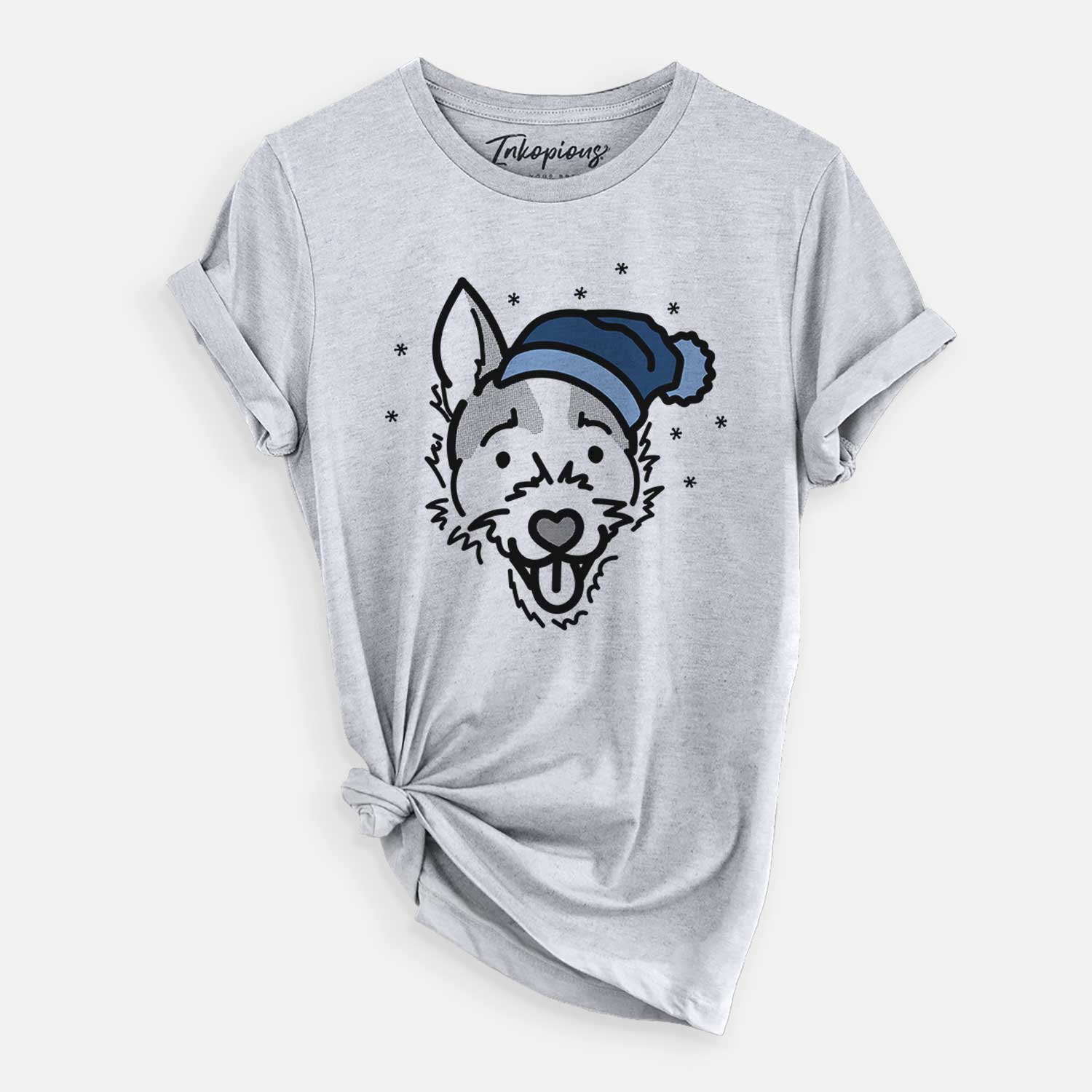 Frosty Jack Russell Terrier - Baxter - Unisex Crewneck