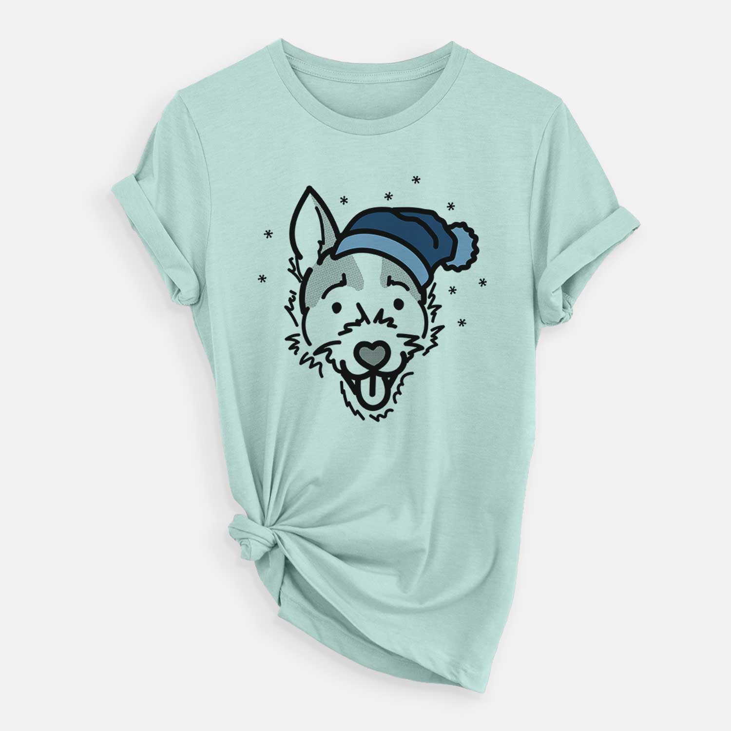 Frosty Jack Russell Terrier - Baxter - Unisex Crewneck