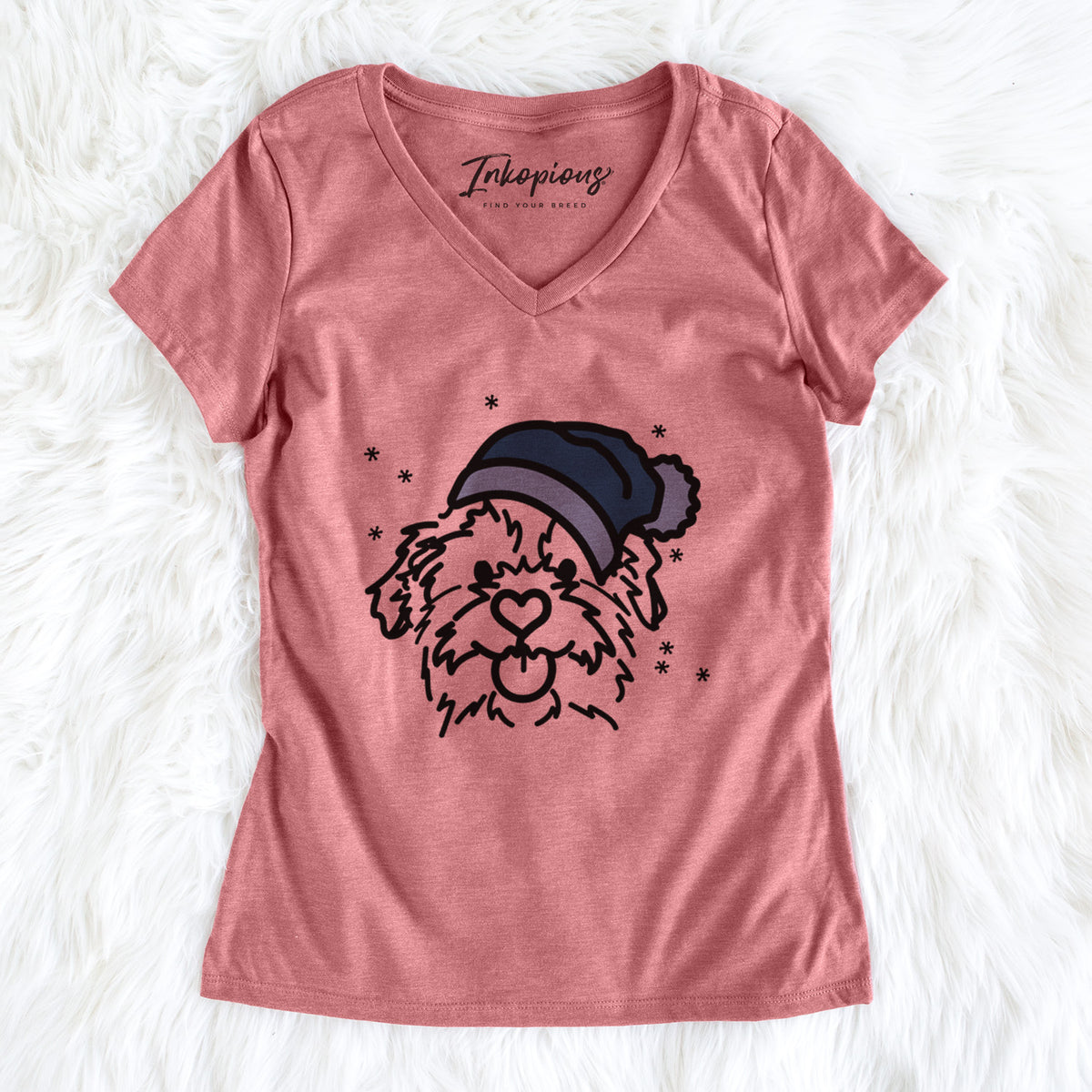 Frosty Mixed Breed - Bea - Women's Perfect V-neck Shirt