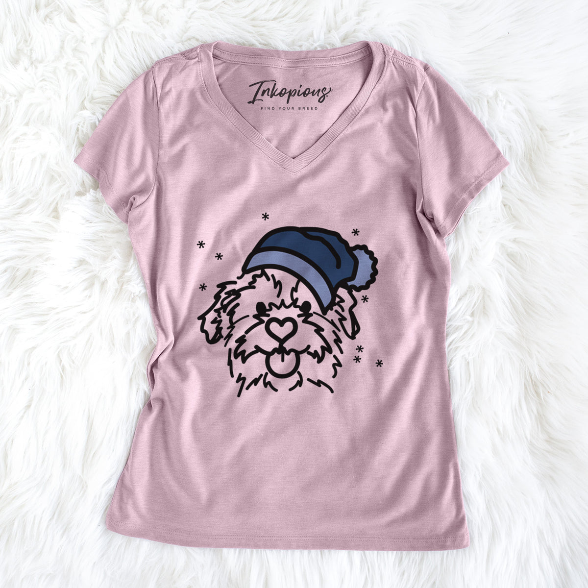 Frosty Mixed Breed - Bea - Women's Perfect V-neck Shirt