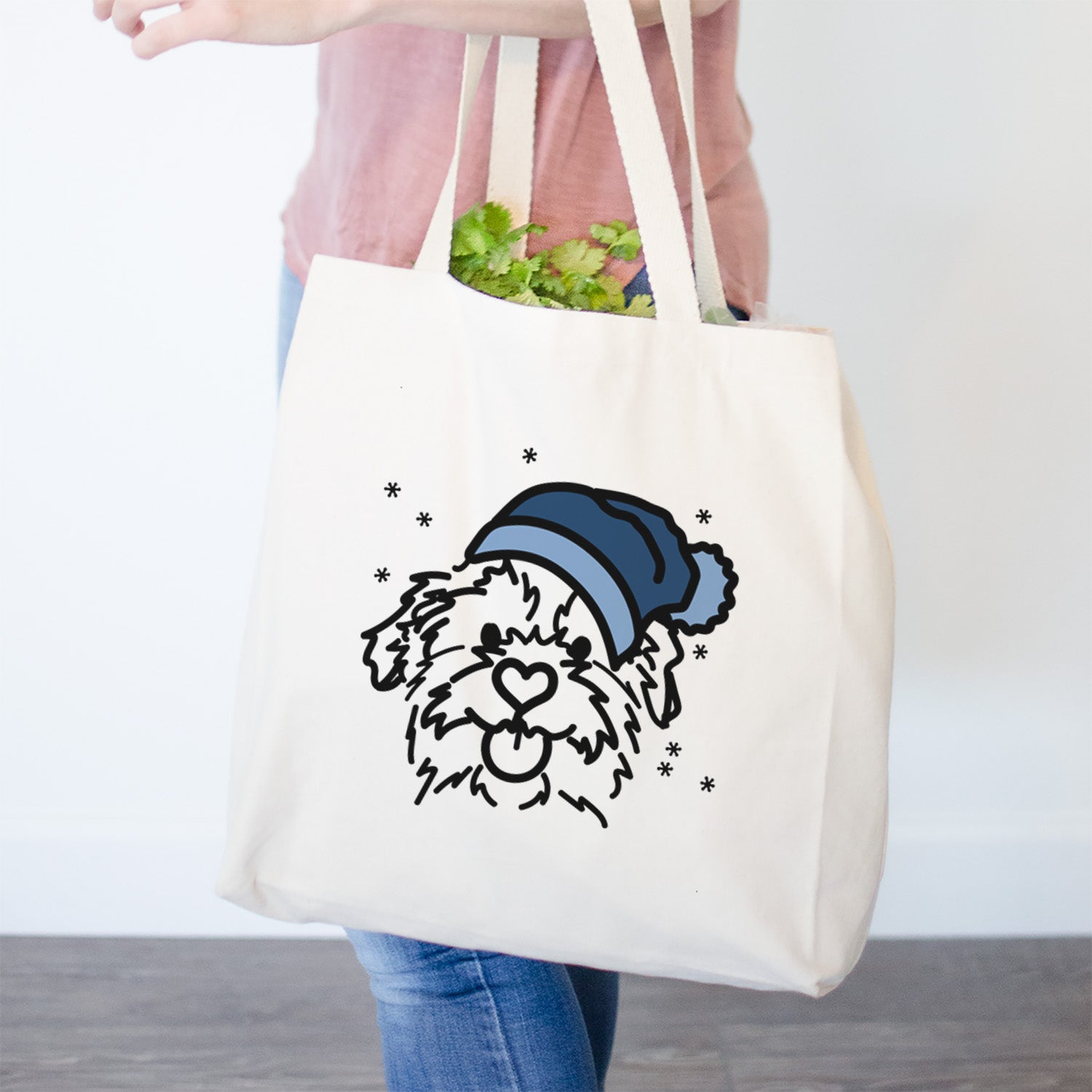 Frosty Mixed Breed - Bea - Tote Bag