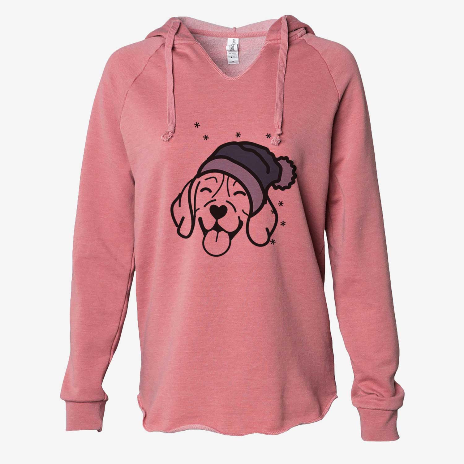 Frosty Beagle - Cali Wave Hooded Sweatshirt