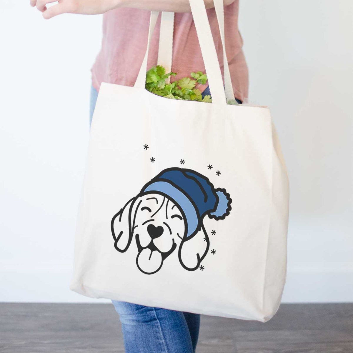 Frosty Beagle - Tote Bag