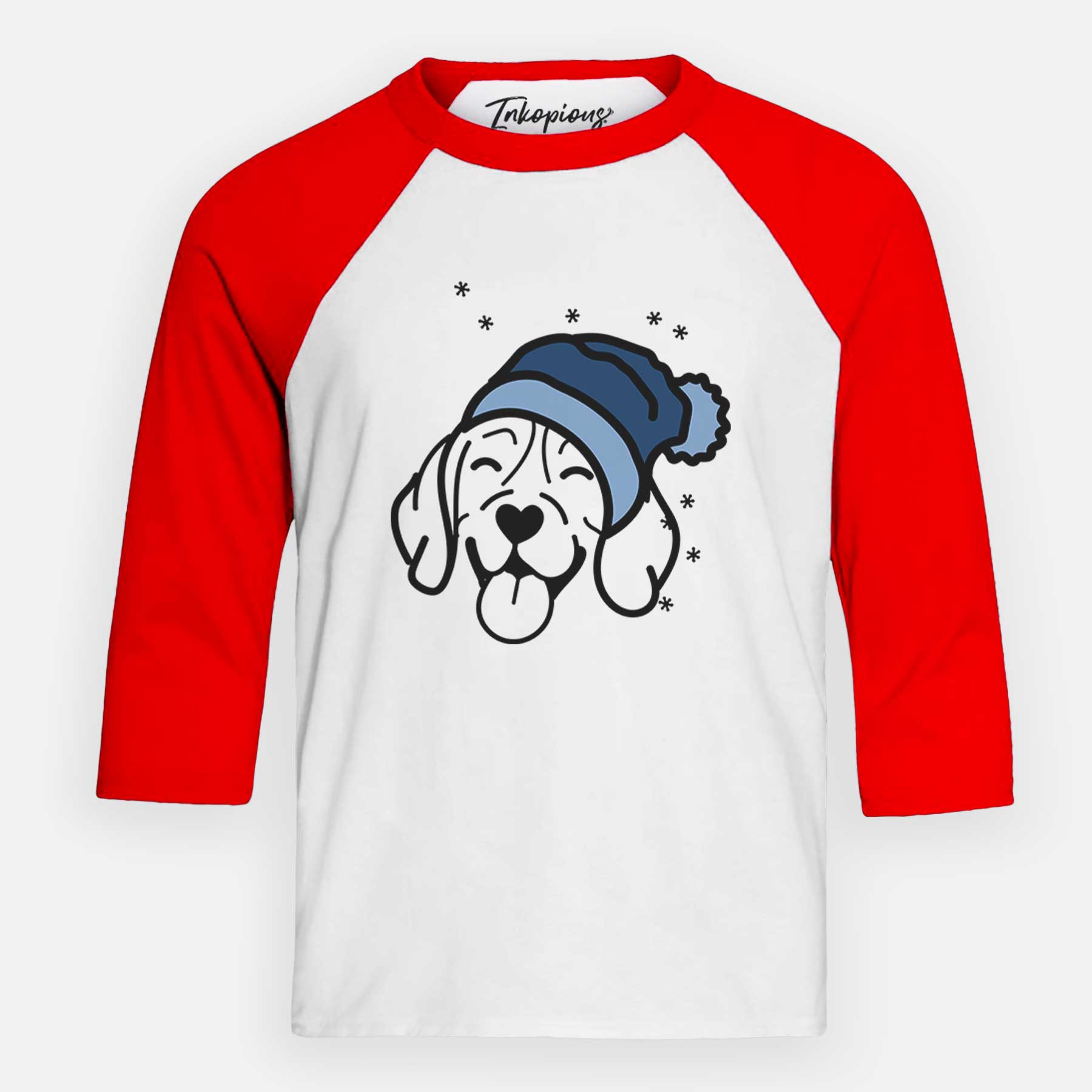 Frosty Beagle - Youth 3/4 Long Sleeve